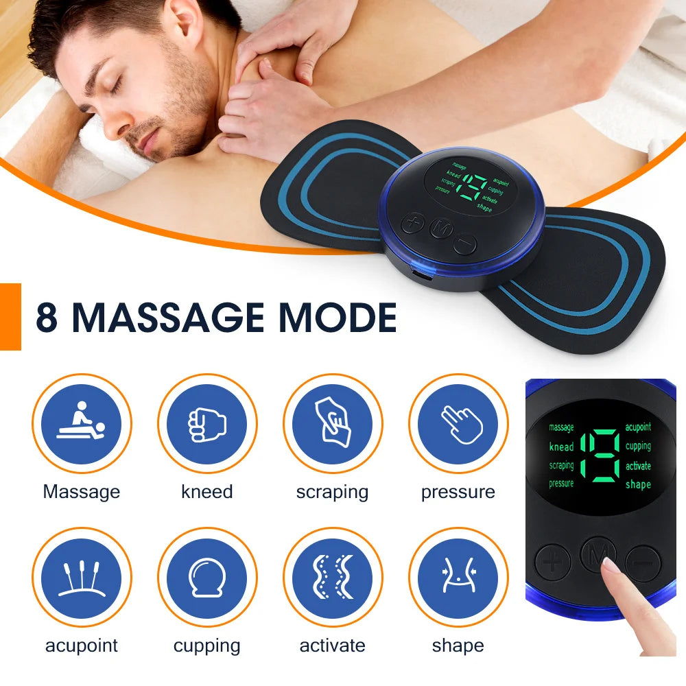 ReliefPulse™ Mini EMS Neck & Muscle Massager