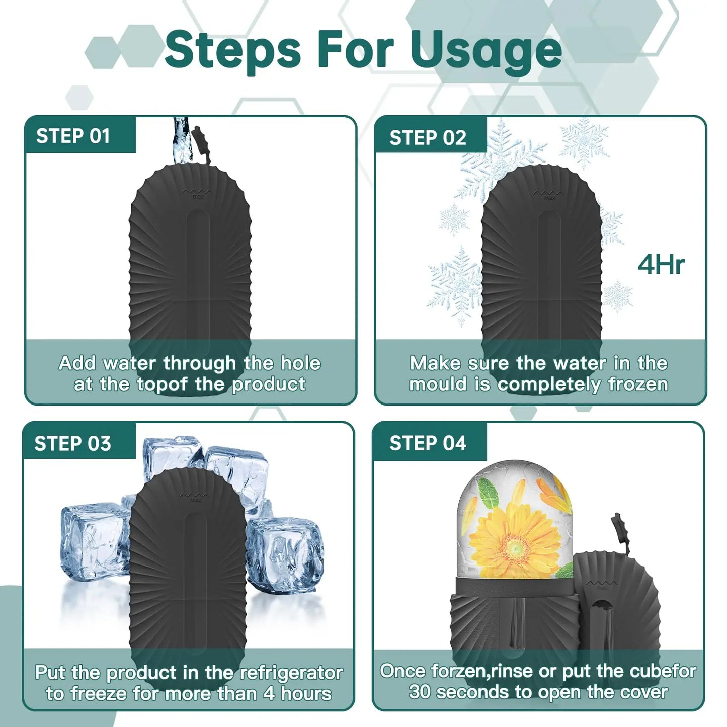 FrostGlow™ Ice Roller & Gua Sha Set