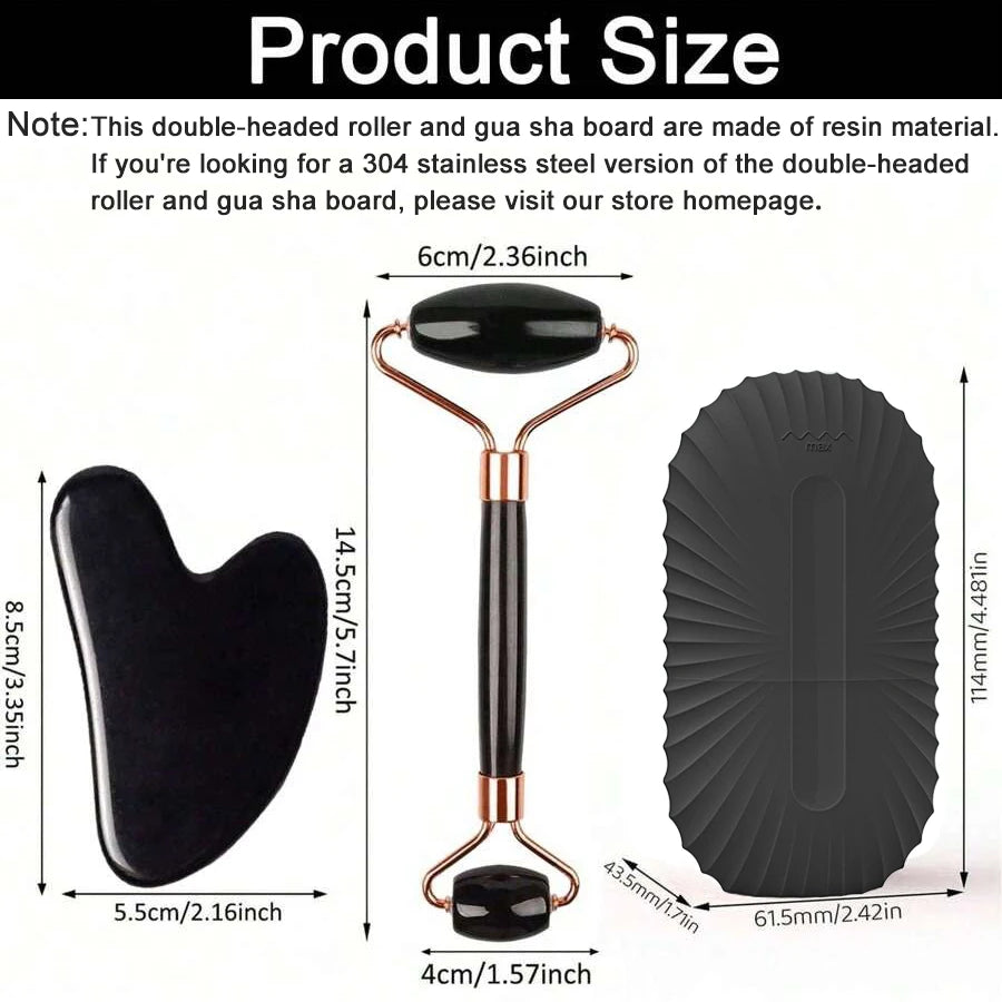 FrostGlow™ Ice Roller & Gua Sha Set